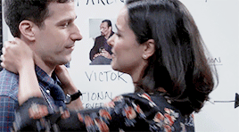saralahnce:get to know me meme: 3/10 romantic pairings ♡ amy santiago &amp; jake peralta (b