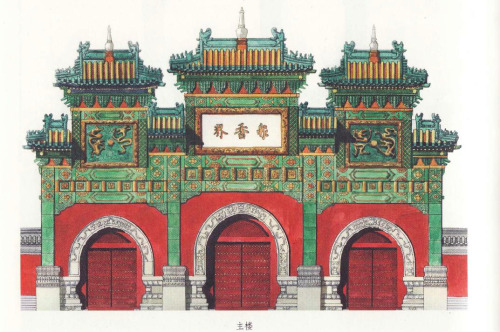 Illustration dictionary of classical Chinese architecture by Wang Qijun