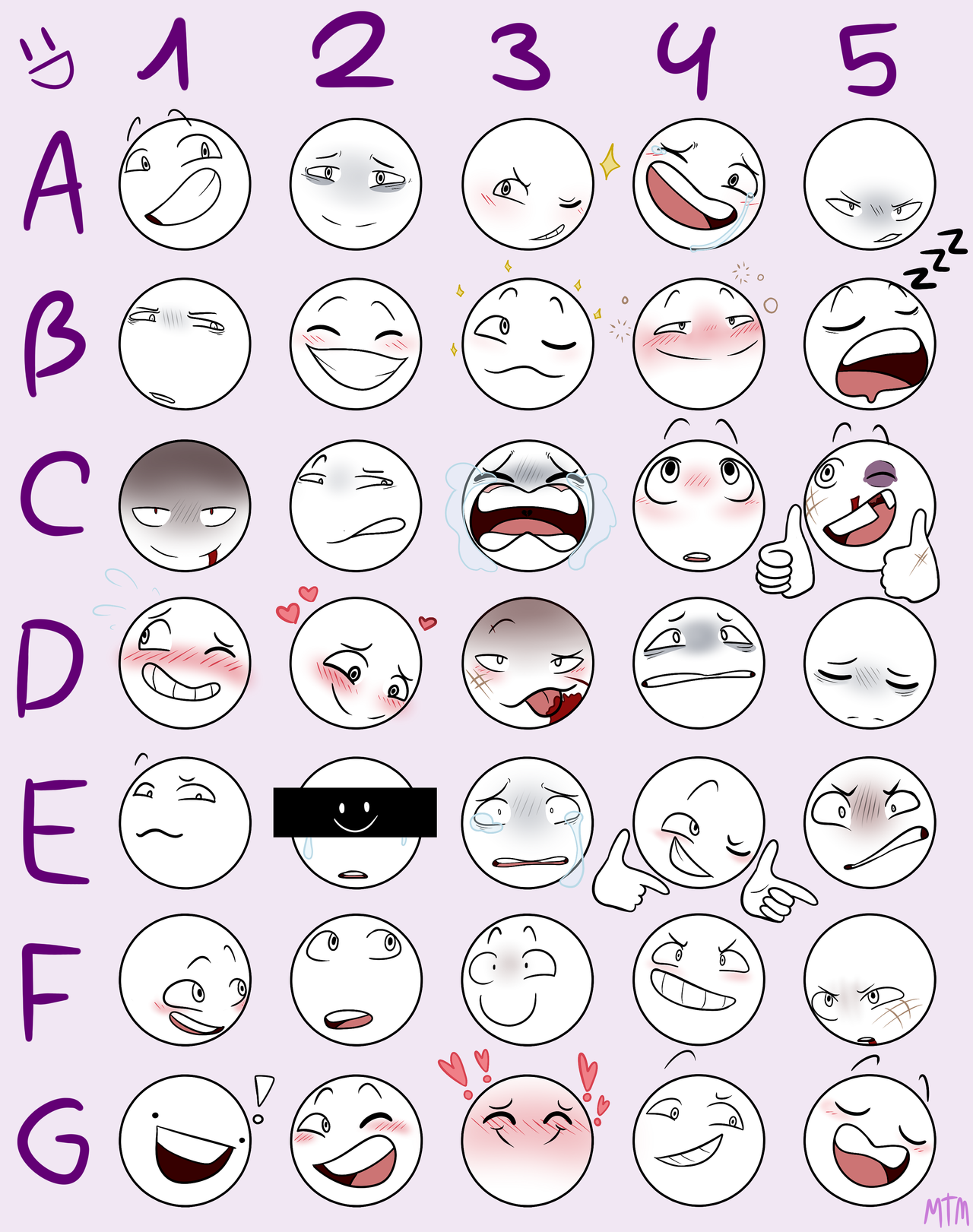 Face Expression Meme( DRAWING CHALLANGE!!) by EmmaSmudge on DeviantArt