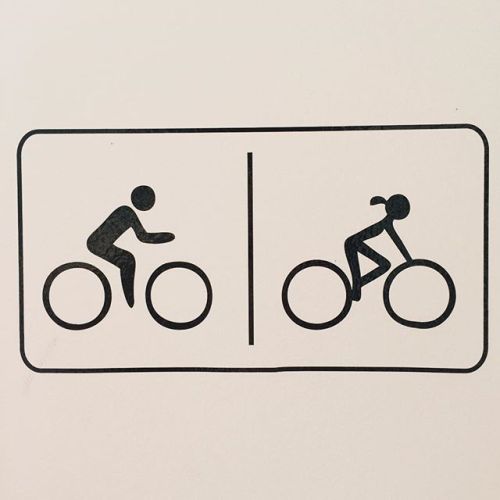 pedalitout:
“ No mistaking which is the mens or ladies room at the SRAM office. by @cyclingtips http://ift.tt/1JtkURN
”