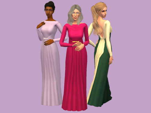 rudhira:afbodydresslongloose and efbodydresslongloose replaced with 4t2 SP09 Dress Velvet by @mdptha