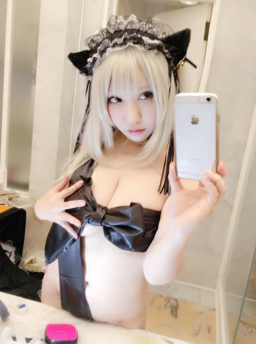 自撮り。