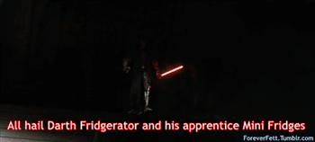 foreverfett:      i was going to be mad but then mini fridges you win this time