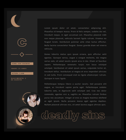 deadly sins.perfil - profile - bbcode[PT] Não tire os créditos. Dê like ou reblo