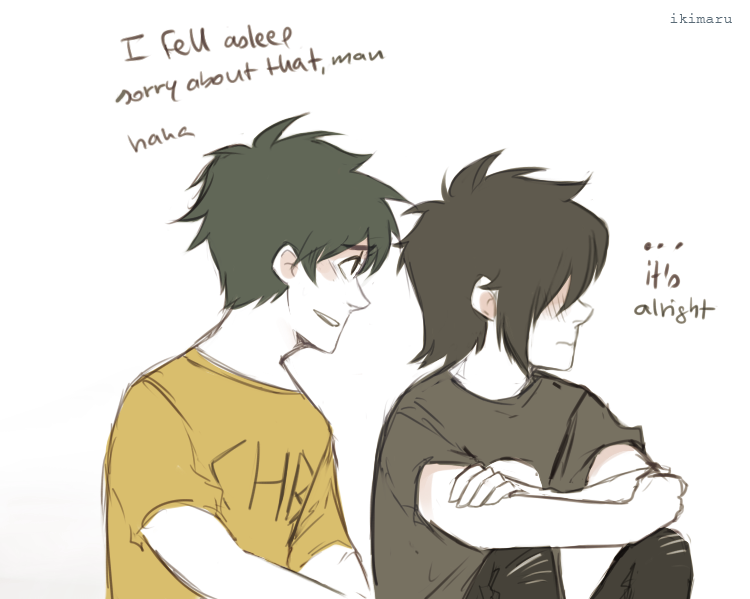 Percy don&rsquo;t just go falling asleep on people like that
