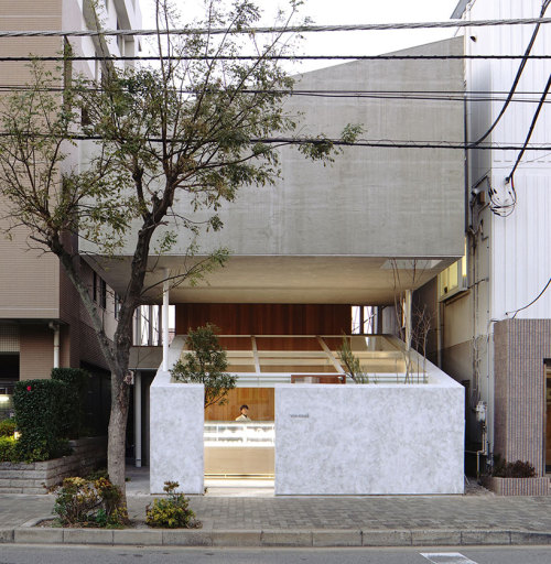 cabbagerose: japanese house built over a pastry shop/yuko nagayama via: yellowtrace