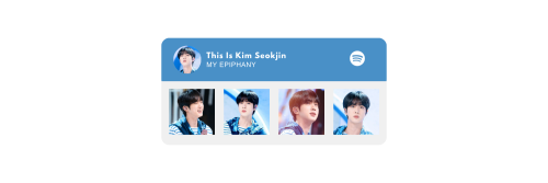 Kim Seokjin Pack.