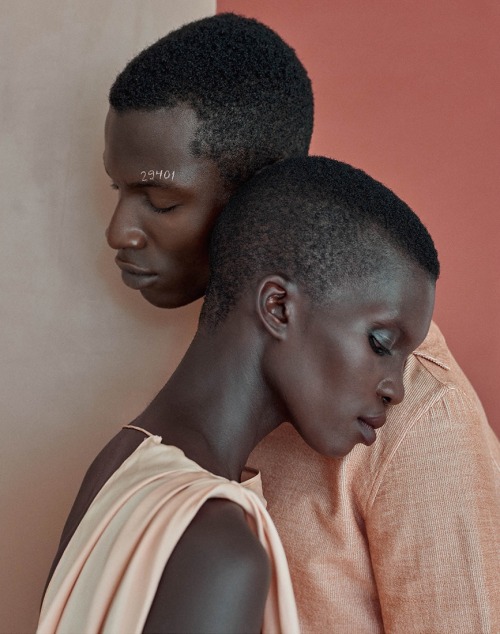 tiled:Achok Majak &amp; Adonis Bosso in ‘On &amp; On’ by Dominik Tarabanski // Open Lab Magazine