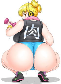 fandoms-females:  TMG #10 - Big Girl You Are Beautiful !    I need this booty in my life!