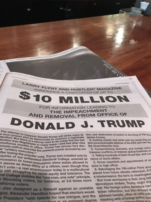 blubear79: sixpenceee:  A full page ad in the Washington Post. (Source)  This just makes my heart happy! Thank you Larry!!! 