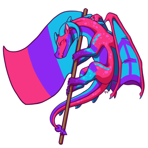 keymintt: this year’s round of pride dragons, happy pride you guys!!!! feel free to use these 