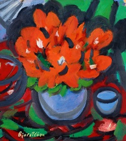 stilllifequickheart:  Tor Bjurstöm Still Life with Flowers 20th century 