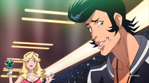 pomp-adourable: *breaks the 4th wall and chooses all 3* Once again proving that Space Dandy is the p