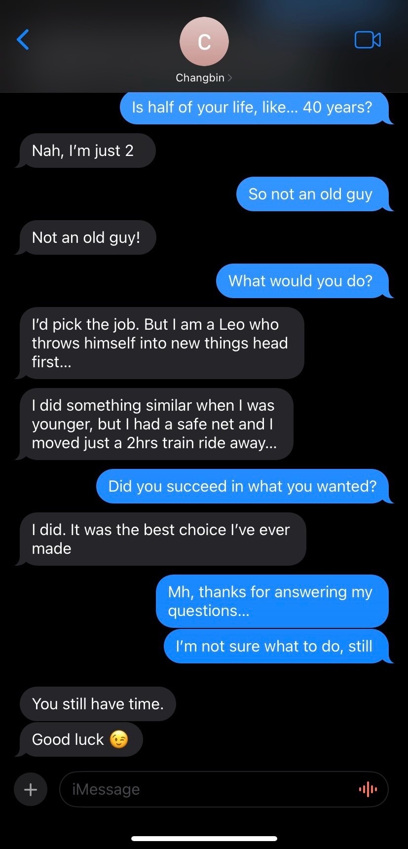 Texting The Wrong Number | Changbin X You