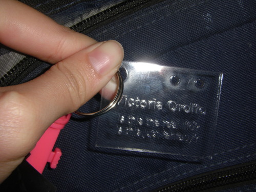 a laser-cut keychain from week 3~you can&rsquo;t really see it, but i quoted Bohemian Rhapsody. when