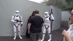 sizvideos:  Darth Vader Helps Wife Tell Husband She’s Pregnant At Disney World (Video) 