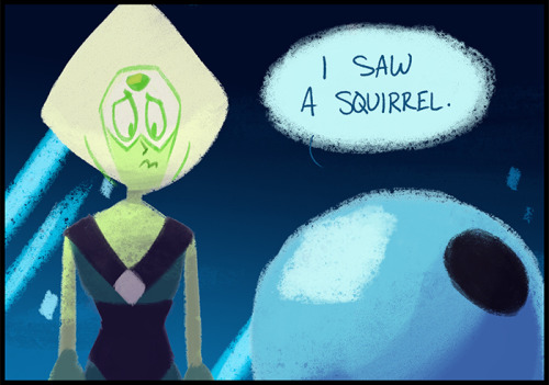 glowingferret:So this post about how Peridot was given a false mission to earth by Yellow Diamond be