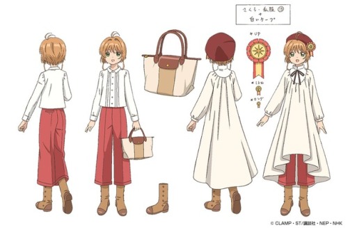 Cardcaptor Sakura: Clear Card Arc “Battle Costume” Designs from Episodes 15-22 and Opening Sequences