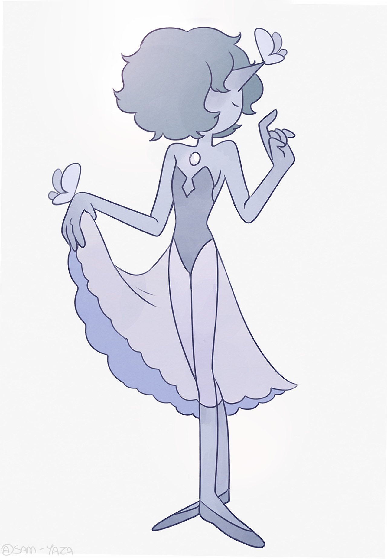 sam-yaza:Another Blue pearl doodle!