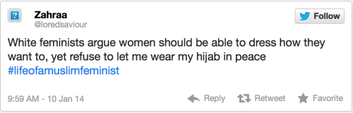 fuck-yeah-feminist: Buzzfeed’s collection of Muslim feminist tweets reminds us:Our moveme