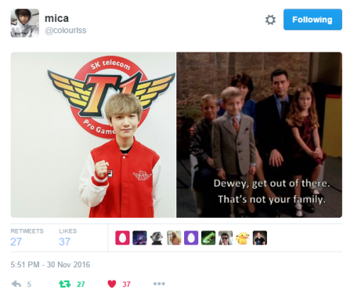 yinglol:THIS TWEET IS KILLING MEoh yeah skt peanut confirmed btw.