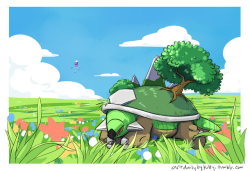 roady: artdailybykitty: Sunny Day @torterra