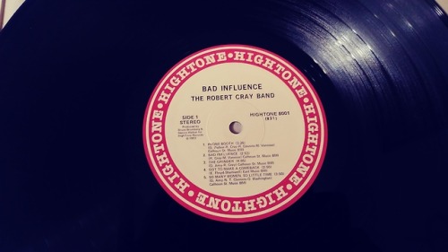 Robert Cray - Bad Influence. Cray&rsquo;s debut album 1983. Cool red and white Hightone label.