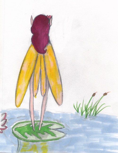 I Am Working On A Fairy Art Month Prompt So Here Is Day 3 Water/lake. I Have Recently Gotten My Hands