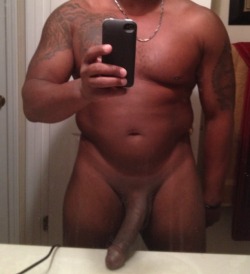 Thick and Muscular Black Men