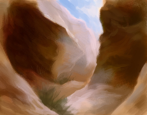 Quick painting for today. I’m trying to avoid becoming rusty and maybe learn how to do some co