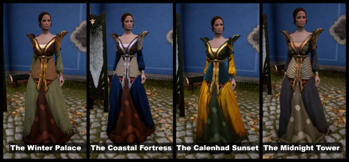 padme4000modder:Orlesian Dress for the Inquisitor - link can be found in comments of this post or fo