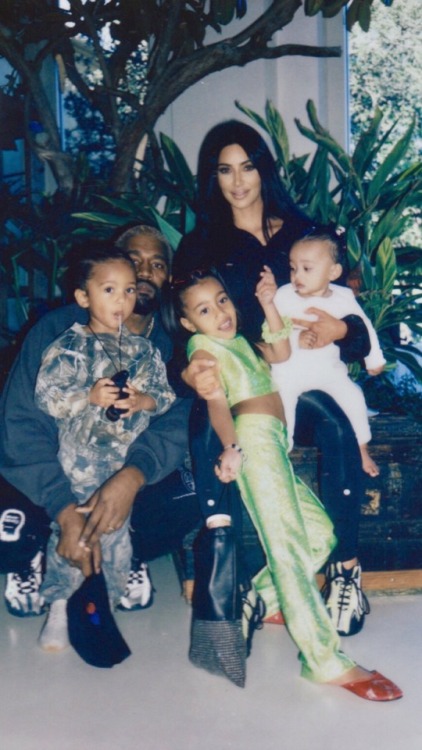 tkanyed: kimkardashian: Celebrating Saint with a Tarzan themed party