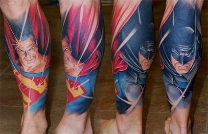 becoming-the-hero:  COMIC TATTOO APPRECIATION POST BECAUSE FUCK YEAH!
