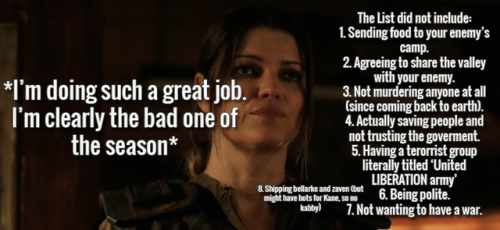 livinladolcevita:the 100 meets interpretation of how to