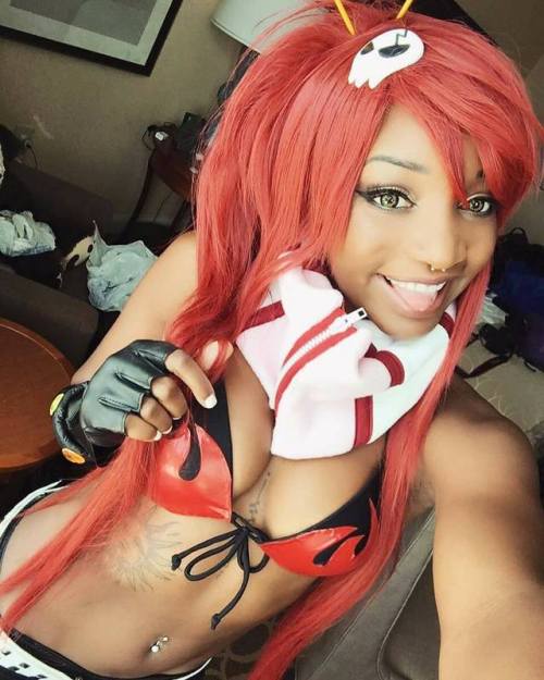steam-and-pleasure:Yoko from Gurren Lagann Cosplayer KayBear Cosplay