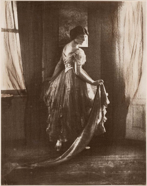 Untitled (Woman trailing a shawl)Gertrude Käsebier (American, 1852–1934)