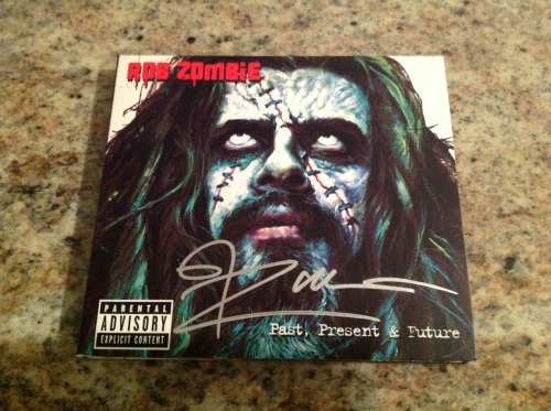 Porn photo I got this Rob Zombie signed cd at Ozzfest