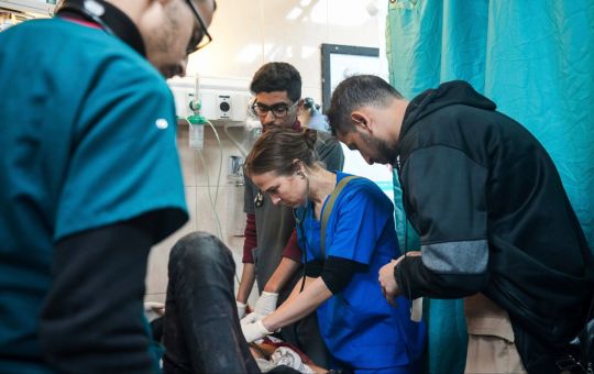 What It’s Like on the Front Lines of Gaza’s Hospital Hell