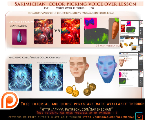color picking voice over tutorial for this term via my patreon :)  I know the doodles are silly, but
