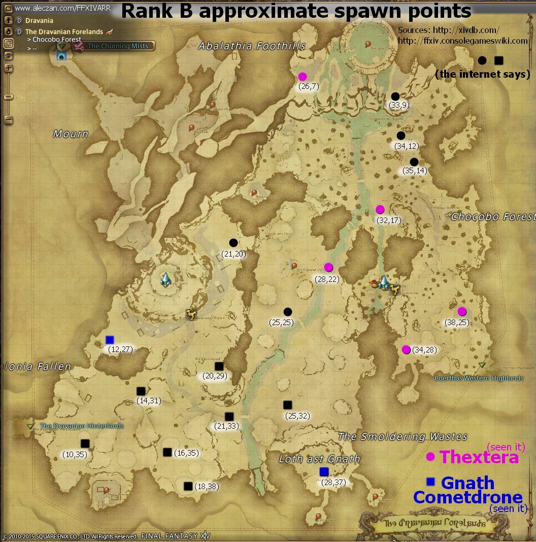 Ranked map