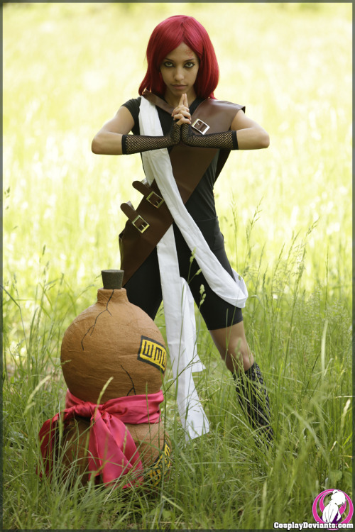 domiscosplay:Some Gaara. This guy is totally my favourite Naruto character. 