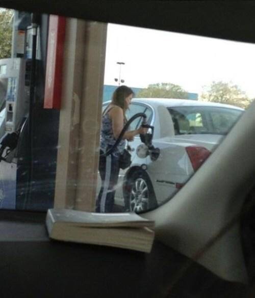 kaijuno:As you may have heard, Oregon was one of two states where it is illegal to pump your own gas