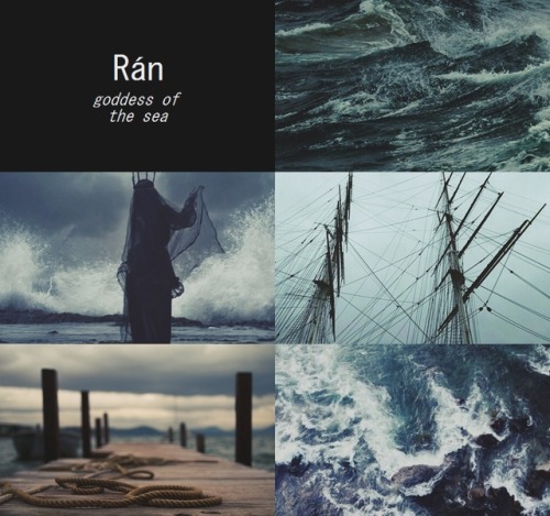 that-was-not-supposed-to-happen: Rán - Goddess of storms and the drowned deadRan (“sea”) is the Godd