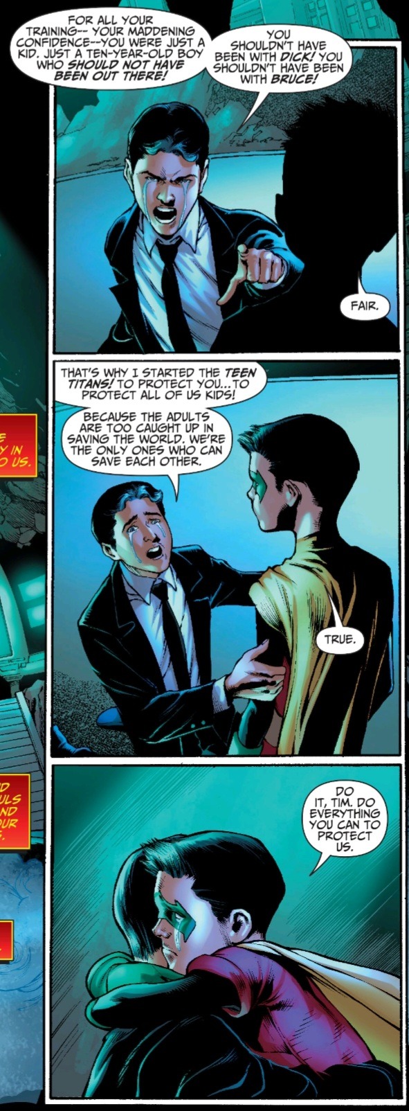 I'm Thinking About Tim And Damian Because I Saw A Post About Them Being Doomed Siblings And It Got Me