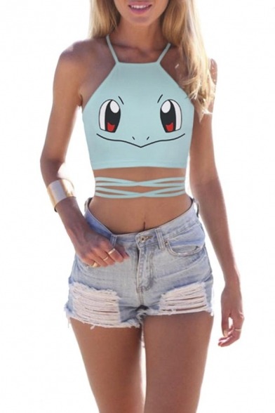 blogtenaciousstudentrebel:  Bandage Camis Crop Tops. Do you like these tops? Pick