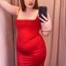 squishy-baexo:Would you take me and my belly somewhere fancy in this red dress? ❤️🌹✨
