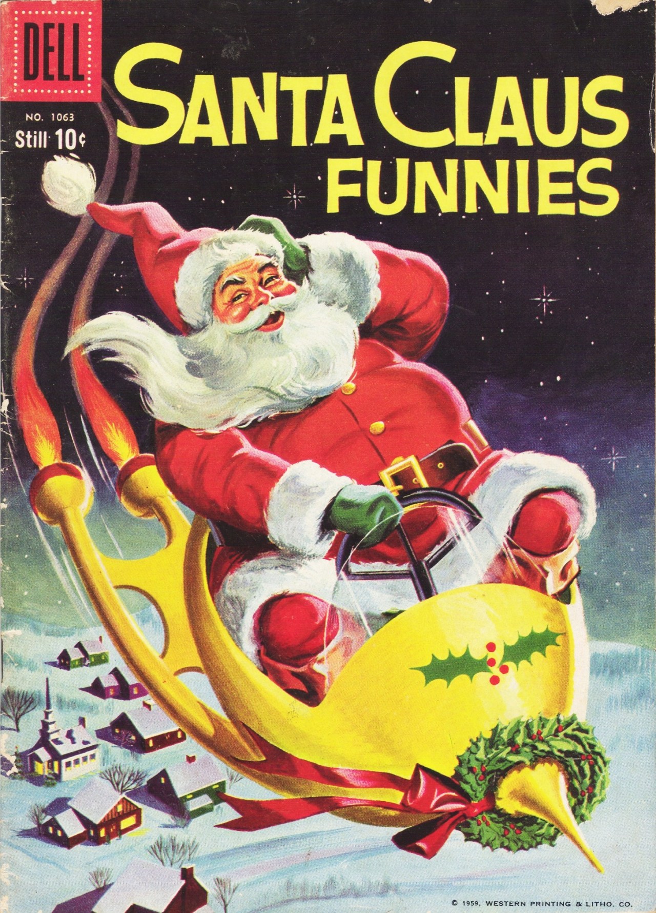 Santa Claus Funnies - 1959