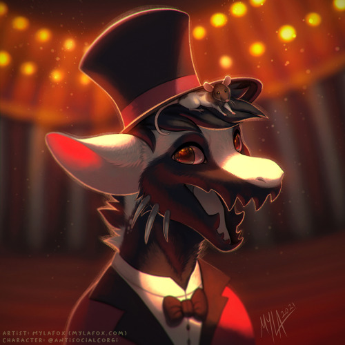 Raffle prize for AntisocialCorgi on TwitterReally loved painting this unique character!! A rat/drago