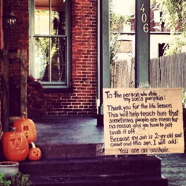 brooklynmutt:  &ldquo;Spotted this sign on my street. Well said.&rdquo; - @arishapiro