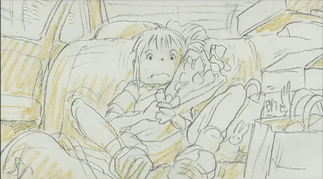 Spirited Away - storyboard comparison
